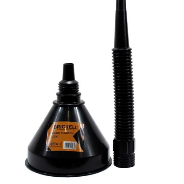 EMBUDO MEDIANO PLASTICO DIAMETRO 14 CM X LARGO  39 CM 800ML (BK-1974)