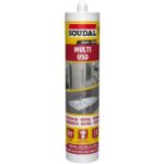 Silicona Acetica Negra Multi Uso 280ML Soudal (134617)