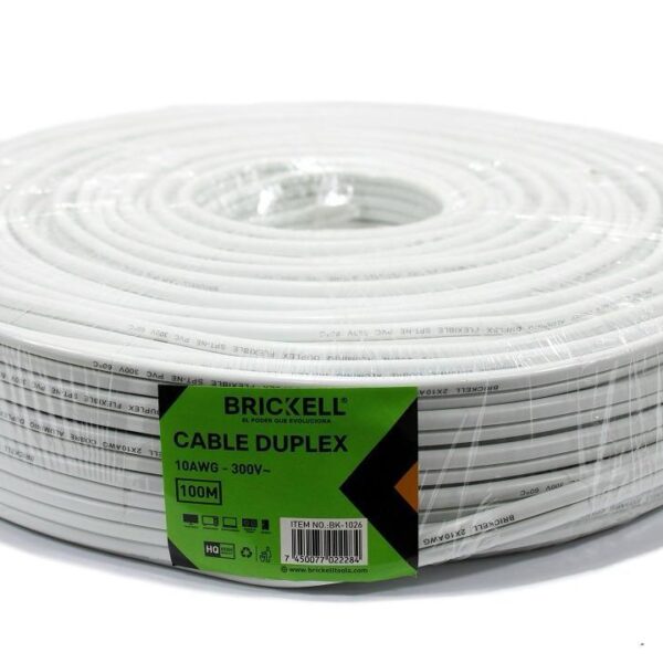 CABLE DUPLEX 2 X 10 (BK-1026) (RETIE)