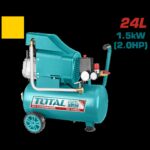 COMPRESOR AIRE HORIZONTAL 24L 2.0HP 116PSI 110-120V 60HZ SUPER TOTAL (UTC220246)