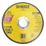 DISCO DEWALT CORTE METAL/ACERO INOX 7 PLANA AMARILLO ARGENTINO (7X.055X7/8) (DW8065-AR)