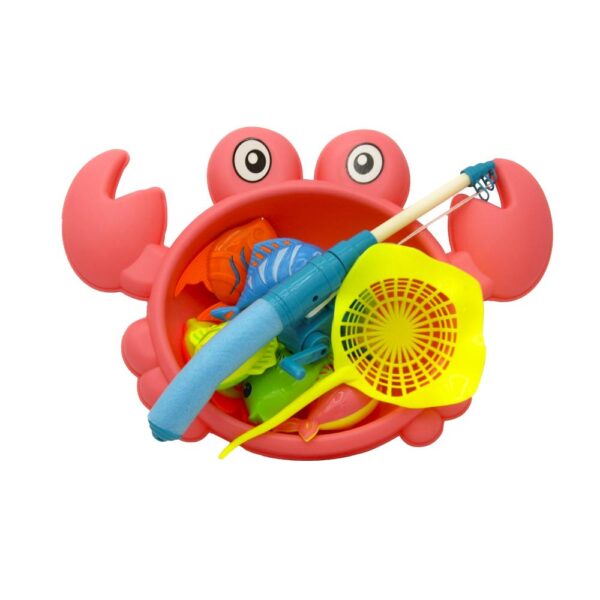JUEGO DE PESCA FIGURA DE CANGREJO [308-B153]