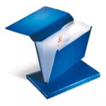 ARCHIVADOR FUELLE 13 BOLSILLOS PLASTICO OFICIO NORMA