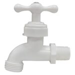 GRIFO PLASTICO UDUKE BLANCO G/G (HT20144) REF: 7002