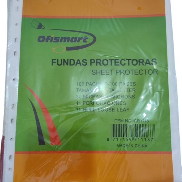 BOLSILLO CATALOGO CARTA OFISMART X 100 UNDS
