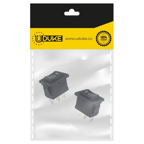 SWITCH NEGRO PQTX 2 UDUKE