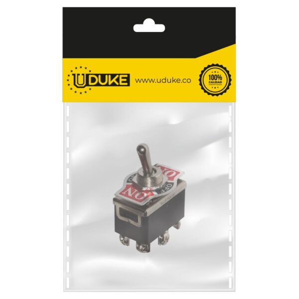 SWITCH CODILLO DE 6 TORNILLOS PQTX 1 UDUKE