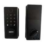 CERRADURA DIGITAL INTELIGENTE AUXILIAR APERTURA CON CLAVE, HUELLA, TARJETA Y APP TUYA BLUETOOTH UDUKE (HT3307)