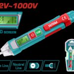 PROBADOR DE CORRIENTE DIGITAL CON PANTALLA LED  12V - 1000V SUPER TOTAL (THT210003)