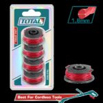 Nylon Guadañadora 1.6MM x 5MTS Juego x 4 Pzs Insdustrial Super Total (TALS1602)