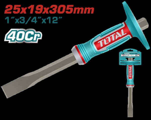 CINCEL PLANO 1" X 3/4" X 12" CON PROTECTOR INDUSTRIAL SUPER TOTAL (THT4532519)