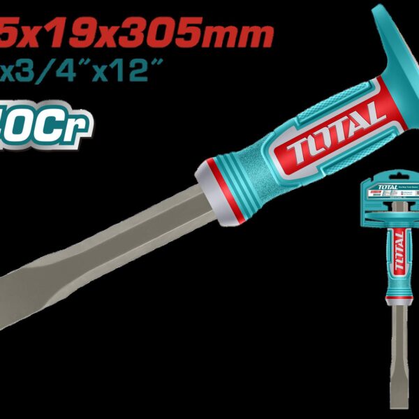 CINCEL PLANO 1" X 3/4" X 12" CON PROTECTOR INDUSTRIAL SUPER TOTAL (THT4532519)