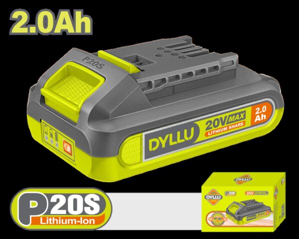 BATERIA 20V 2.0AH ION LITHIUM  DYLLU (DTLBP520)