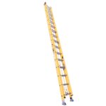 ESCALERA DE EXTENSION EN FIBRA DE VIDRIO 32 PELDAÑOS 9,79 MTS UDUKE (150KG)(HT3177)