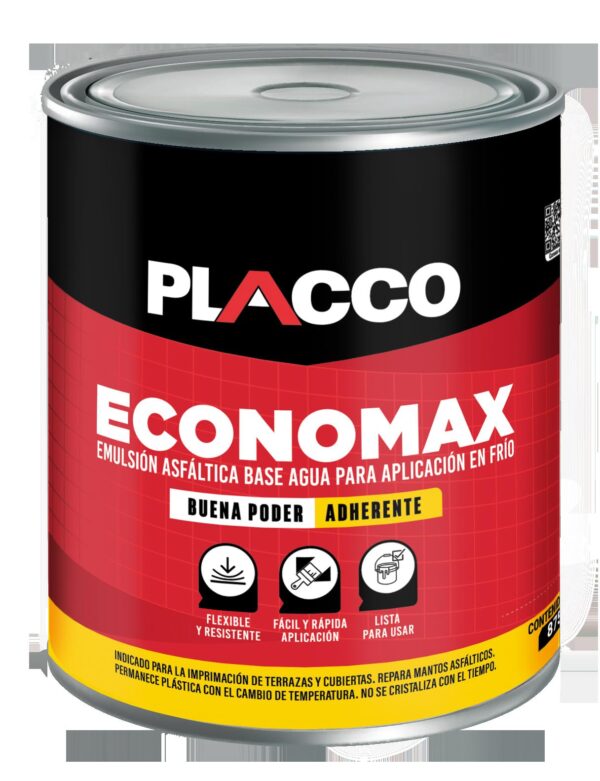 PLACCO EMULSION ECONOMAX 1/4 (IMPERMEABILIZANTE ASFALTICO) (92201414)