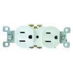 TOMA DOBLE T/L INCRUSTAR BLANCO TITANIUM (TTA48)