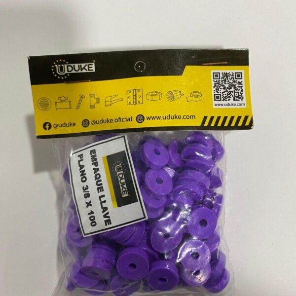 EMPAQUE ECONOMICO GRIFO SILICONADO LILA PQTX5 UDUKE