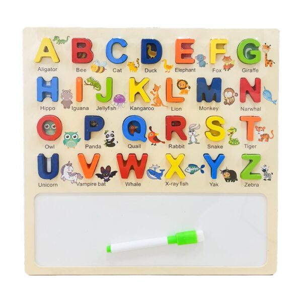 TABLERO DE DIBUJO IMPRESAS 30 LETRAS MAYÚSCULAS CON [1970-126]