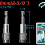Punta Extension Magnetica para Taladro 2-3/8" Juego x  2 PCS  Super Total (TAC462601)