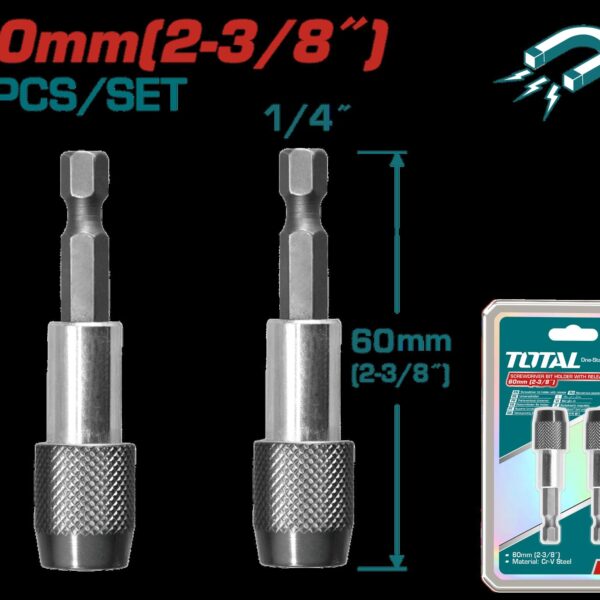 COPA TORNILLO  2-3/8" IMANTADA JUEGO X  2 PZS  SUPER TOTAL (TAC462601)