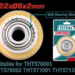 RODAJA CORTABALDOSA  CON BALINERA 22X06X2MM ADAPTABLE ( THT576003  THT578002 THT571001 THT571201) SUPER TOTAL (THT576003B)