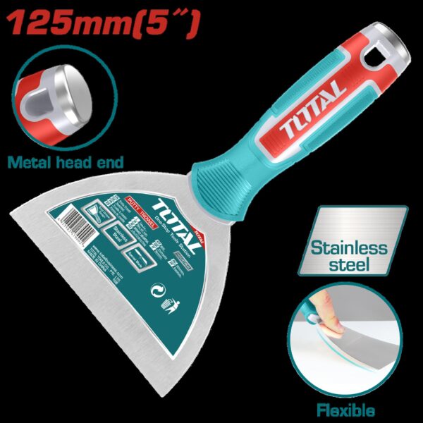ESPATULA 5"  MANGO PLASTICO INDUSTRIAL SUPER TOTAL (THT831256)