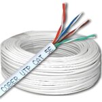 CABLE UTP TITANIUM CCA CAT 5E INTERIOR 305M BLANCO (60%COBRE-40%ALUMINIO)(TTA196)