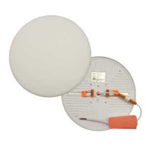 PANEL LED 36W REDONDO INCRUSTAR SIN MARCO LUZ DIA 6400K VATIO (24073)