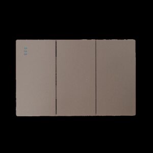 Swiche Triple Terra Gris Uduke (V8-009)