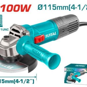 Pulidora 4 1/2 1100W Incluye Mango Auxiliar Industrial Total (UTG110125363)