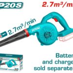 SOPLADORA INALAMBRICA 20V  BATERIA Y CARGADOR SE VENDEN POR SEPARADO (TABLI20028)