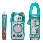 Kit Medidor de Corriente Digital Incluye Probador - Tester - Total (TOS23068)