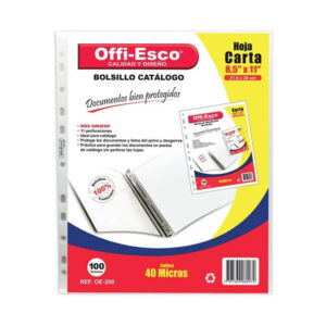 BOLSILLO CATALOGO CARTA OE-200 40M X100 REF: BD008