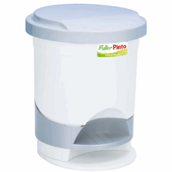 PAPELERA PEDAL RED 6LT NEW BLANCA S-MAX REF:130605