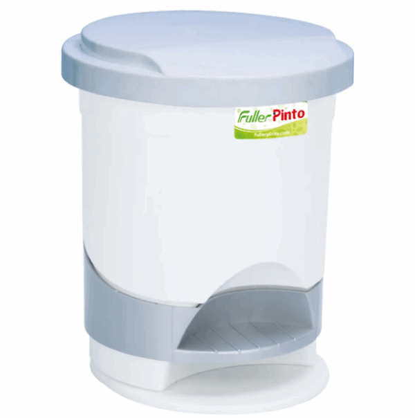 PAPELERA PEDAL RED 6LT NEW BLANCA S-MAX REF:130605