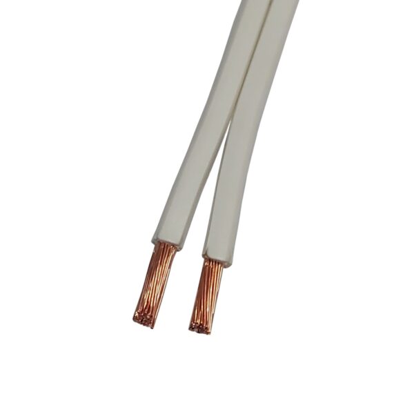 Cable Duplex 2x12 AWG Cu 300V 60C Centelsa Blanco x1 METRO REF: 020030002