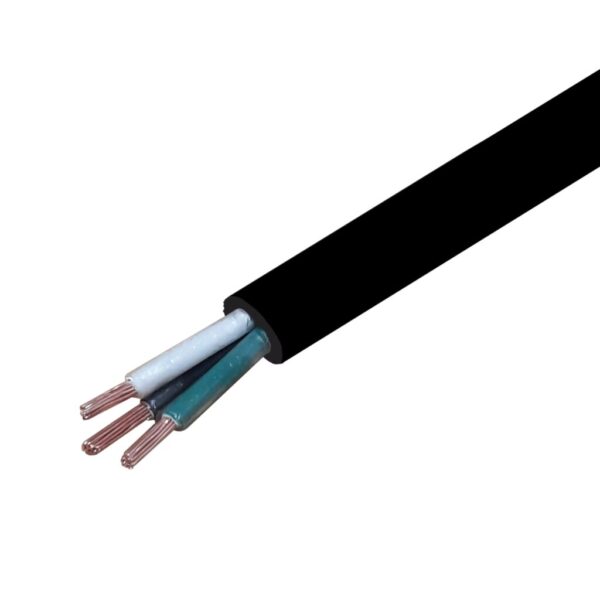 Cable Encauchetado 3x12 AWG CT 600V Centelsa x1 METRO REF: 020160014