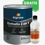 ESMALTE (RAPIDO) 2 EN 1 NEGRO GALON (92330020) (ALGRECO) BONIFICADO DISOLVENTE GRATIS