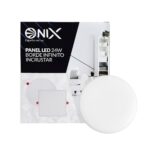 PANEL LED 24W REDONDO INCRUSTAR SIN MARCO LUZ DIA 6500K (ZFR23)