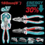 Alicate 6" Industrial Cromo Vanadium Total (THT210606S)