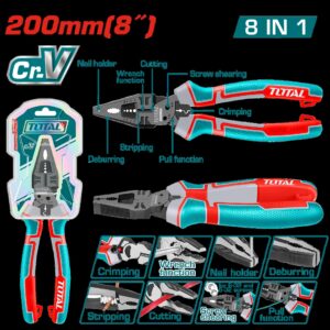 Alicate 8 " Multifuncional Industrial Cromo Vanadium Total (THTMF186)