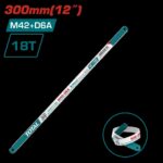 Segueta Bimetal 12" 18DT Industrial Total (THT571186)