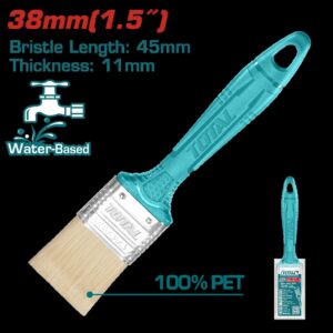 BROCHA 1.5" MANGO PLASTICO TOTAL (THT840156)