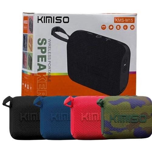 PARLANTE BLUETOOTH PORTATIL KIMISO (KMS-M15)
