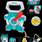 DECAMETRO 50MTS INDUSTRIAL CINTA DE FIBRA DE VIDRIO TOTAL  (TMTF18506)