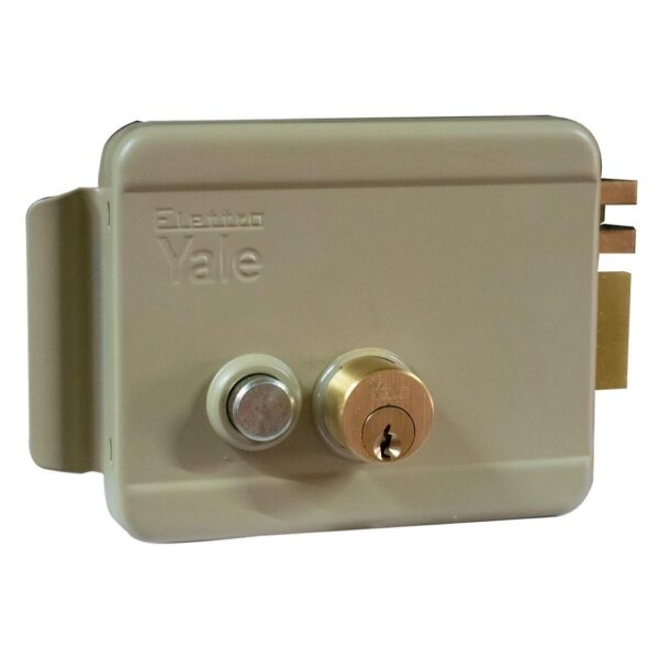CHAPA ELECTRICA DE S/P YALE 60 MM IZQUIERDA BOTON 12V (8797)