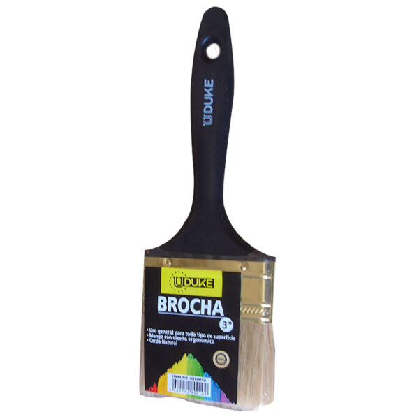 BROCHA DE 3 UDUKE M/PLASTICO (HT60010) REF:8848