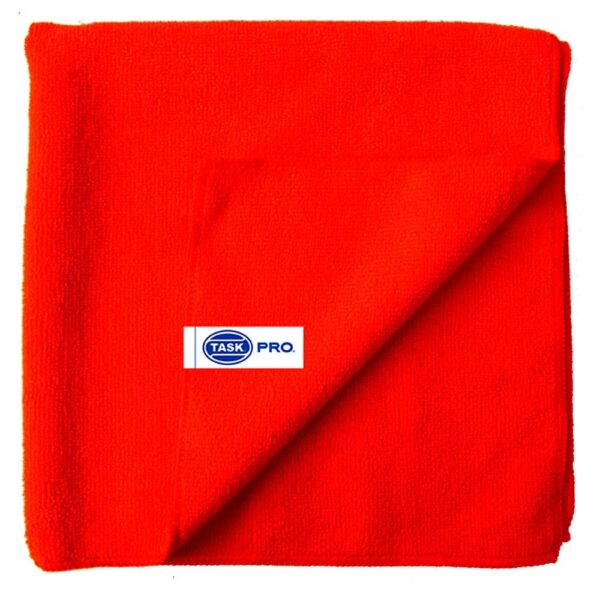 PAÑO MICROFIBRA ROJO x5 unds - TASK PRO 40x40 cm
