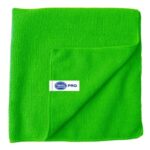 PAÑO MICROFIBRA VERDE x5 unds - TASK PRO 40x40 cm