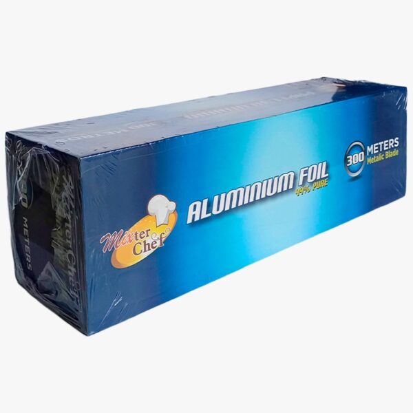 PAPEL ALUMINIO ROLLO X 300 MTS